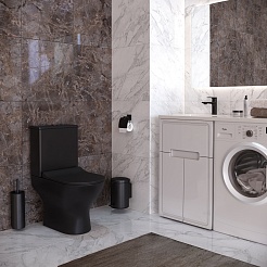 Taliente Унитаз Arte AR35045 Nero напольный с бачком – фотография-3